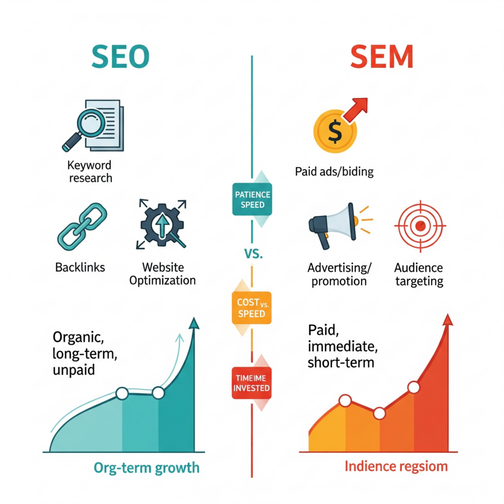 skillnad mellan seo och sem